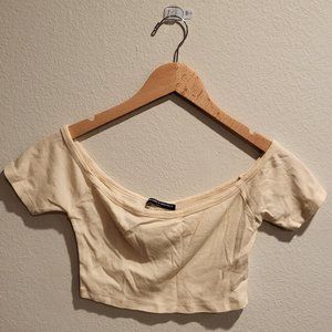 Brandy Melville Basics Crop Top (S)